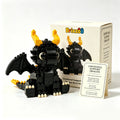 🖤 Emotional Support Dragon Brick Kit with Encouragement Card