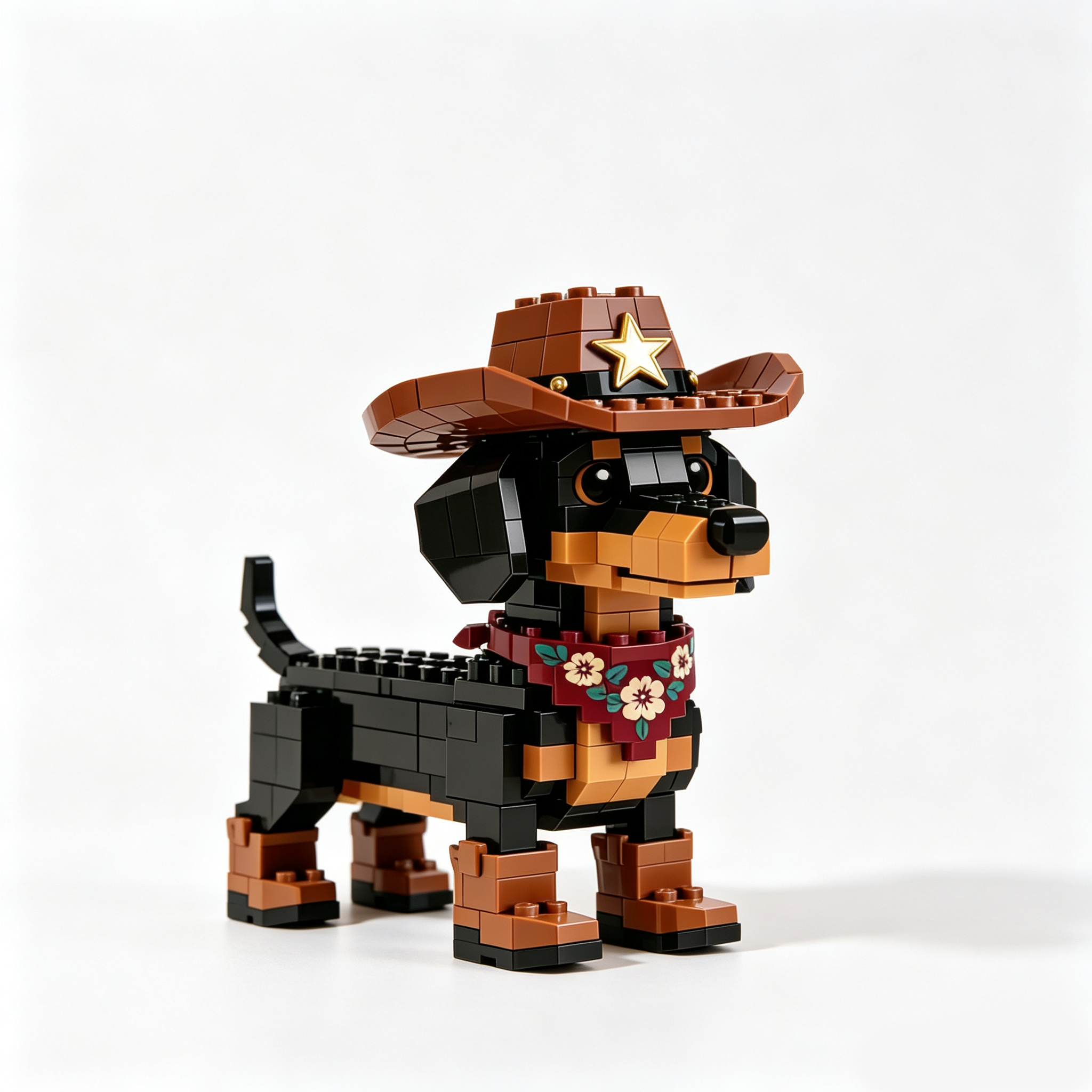 Set de construcción: Teckel vaquero - Edición limitada 🐶