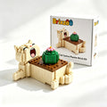 Cozy Cat & Cactus Building Block Set 🐱🌵