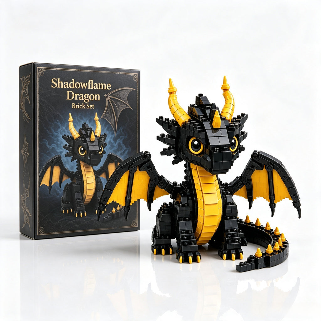 Shadowflame Dragon Brick Set - 2026 Limited Edition Building Block Set