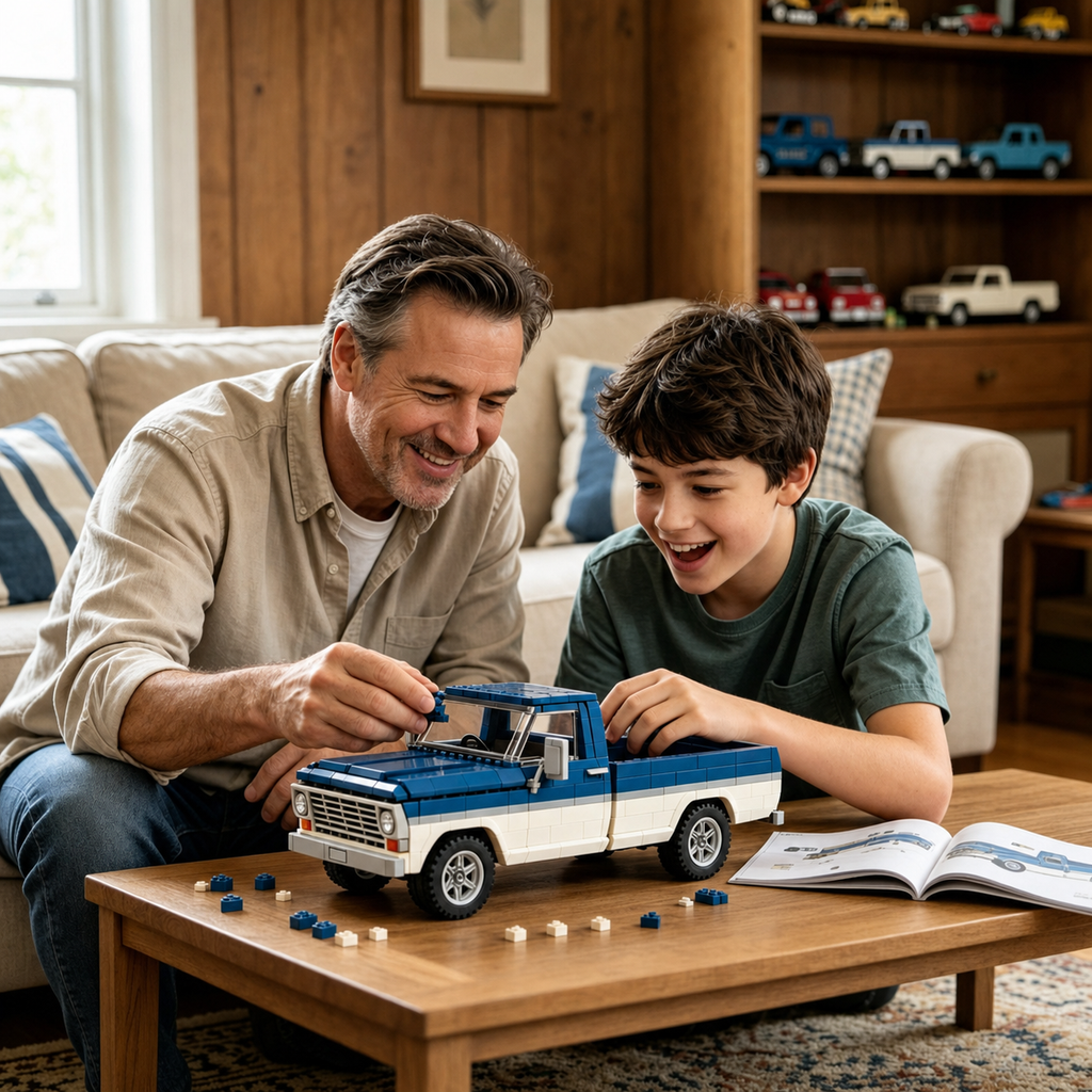 Vintage Heritage Pickup Truck Building Kit  🛻🏔️
