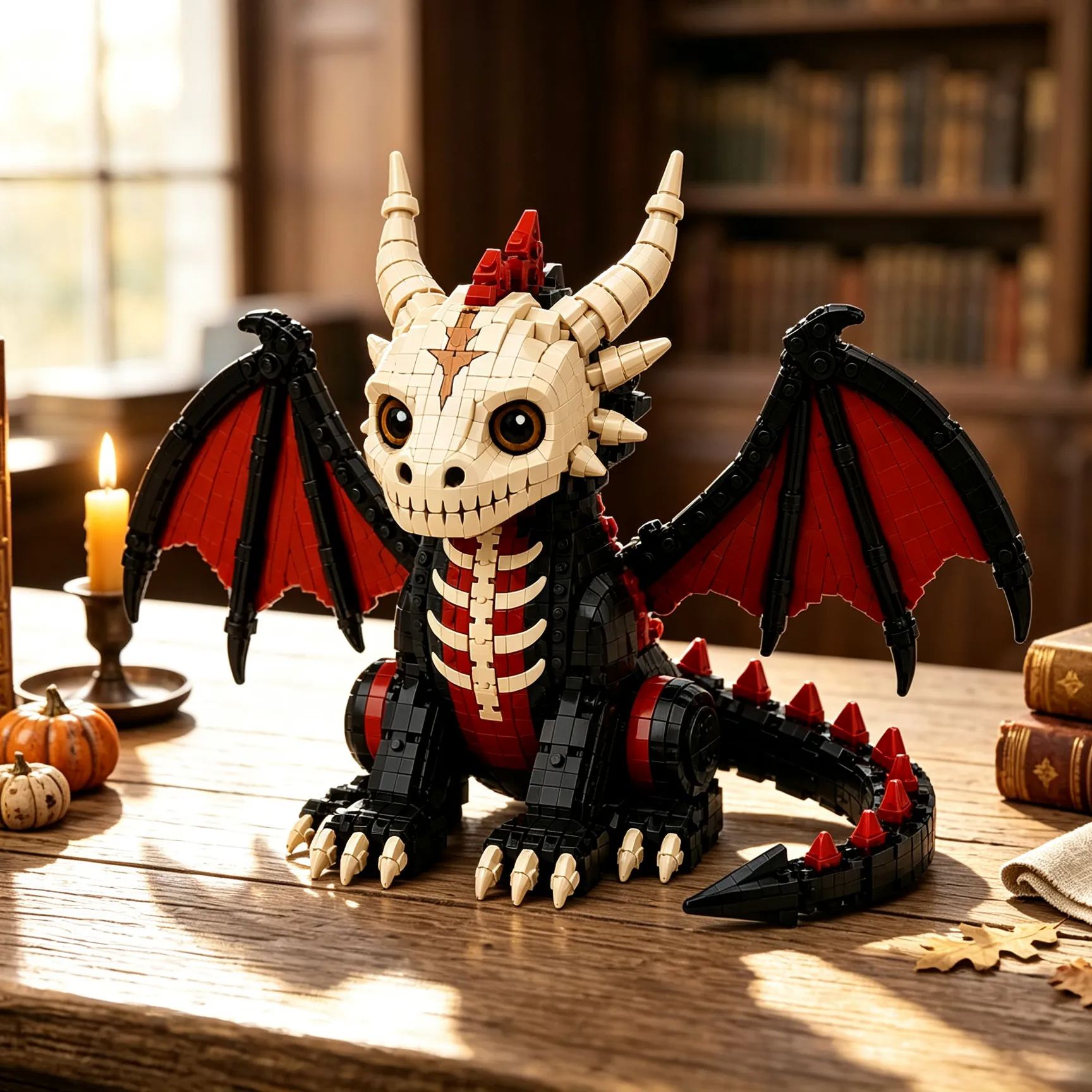 💀🔥 Boneflame Dragon Brick Set-2026 Halloween Limited Edition