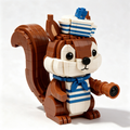 Seafaring Squirrel Building Block Set 🐿️⚓
