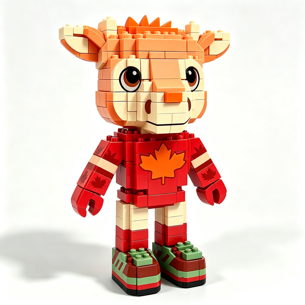 🍁 Maple Sport Deer Brick Building Kit