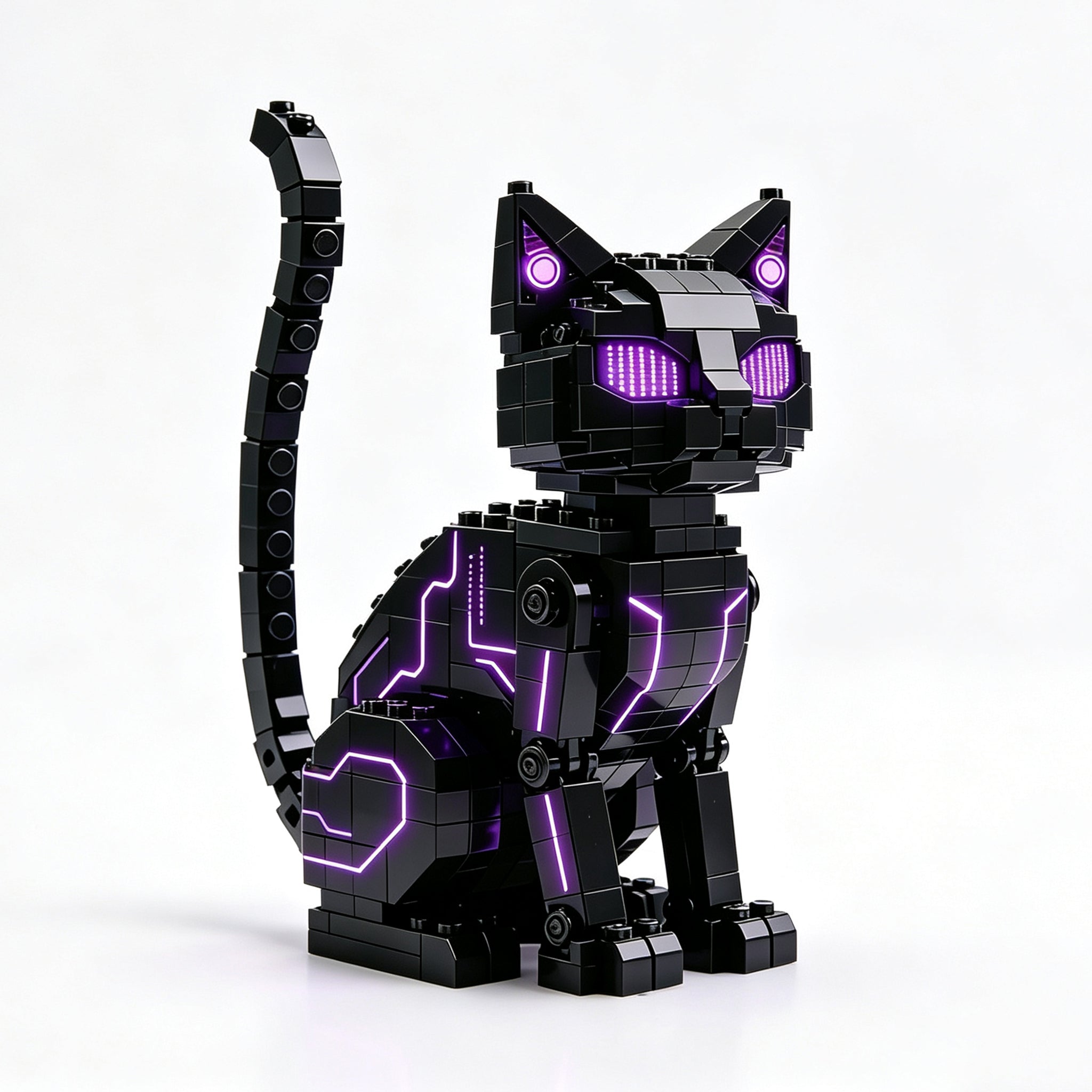 the CyberTech Cat Series Building Block set