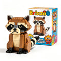 🦝 Grumpy Raccoon Brick Building Kit, Multi-Scene Decor – Perfect Family DIY Craft, Birthday Gift for Friends & Parents, Farmhouse Cabin Tabletop Ornament