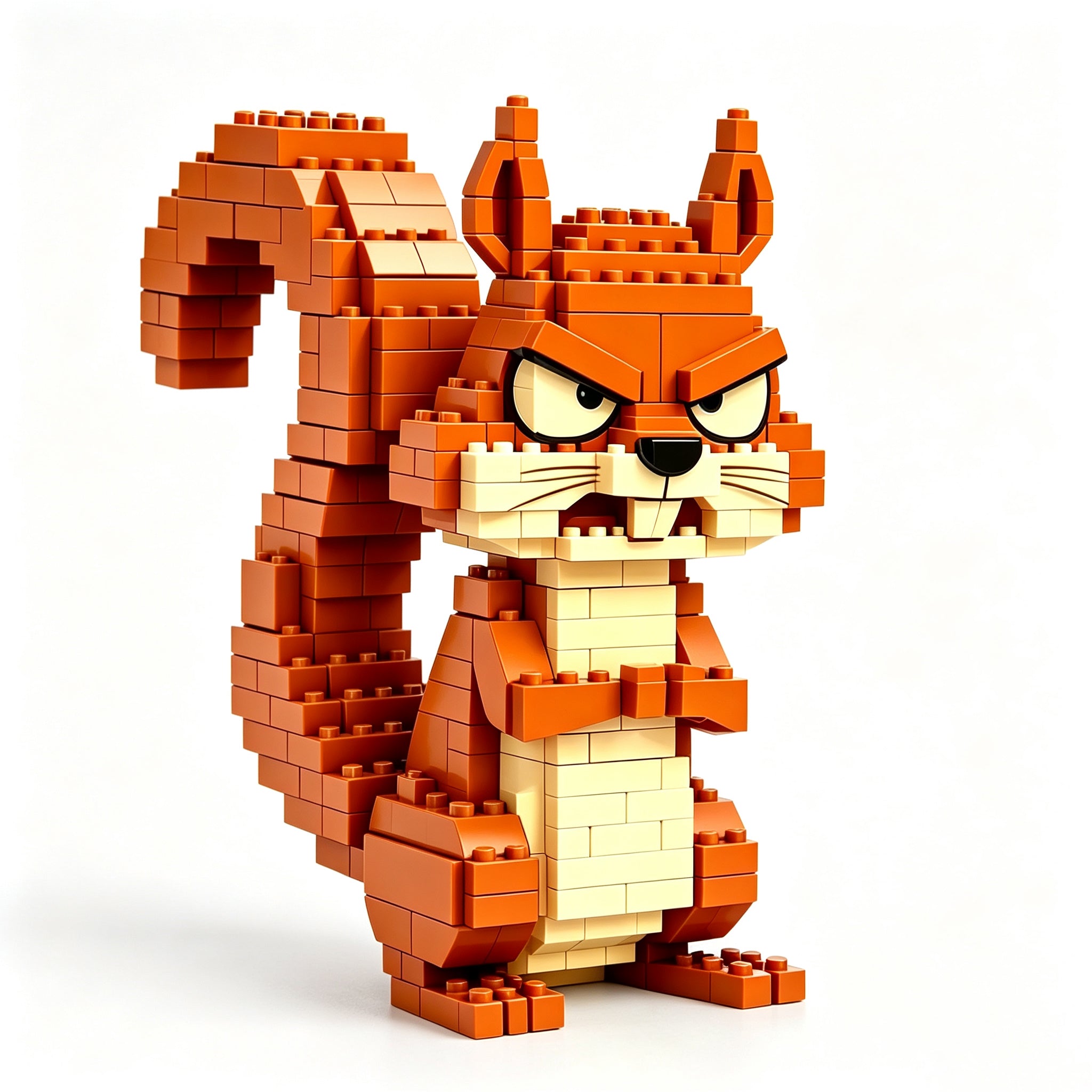 Angry Squirrel Building Set